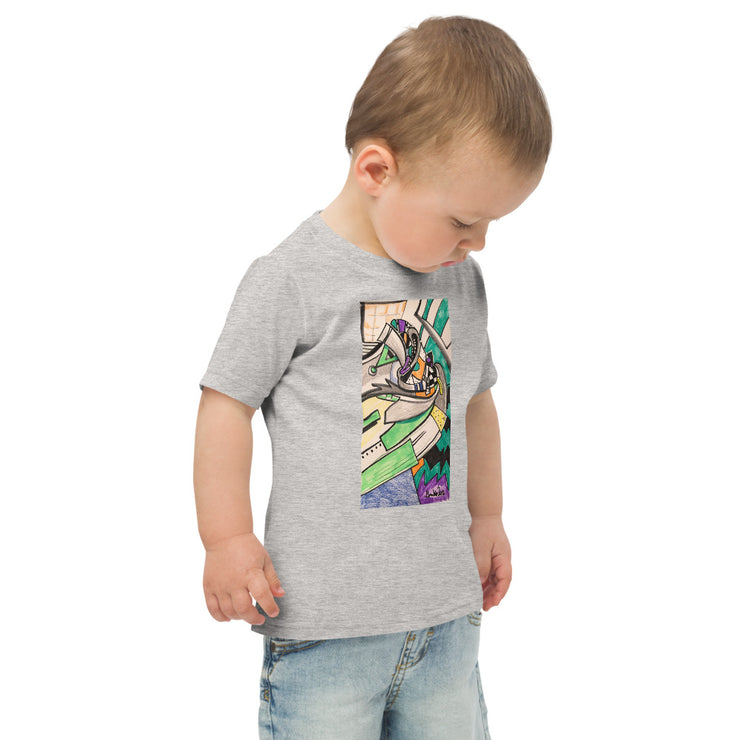 Art Printed Toddler jersey t-shirt