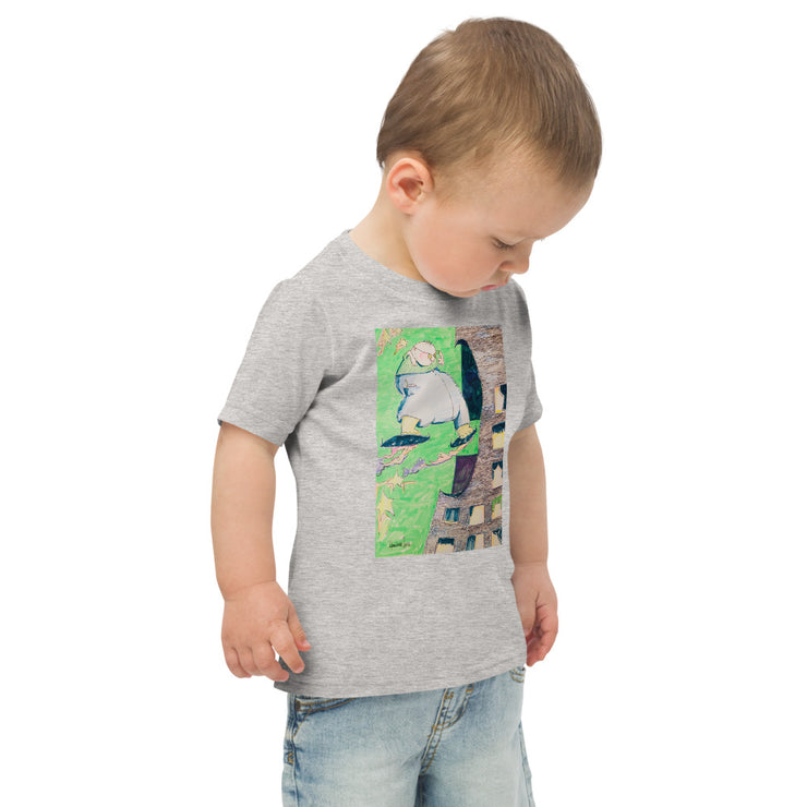 Art Printed Toddler jersey t-shirt