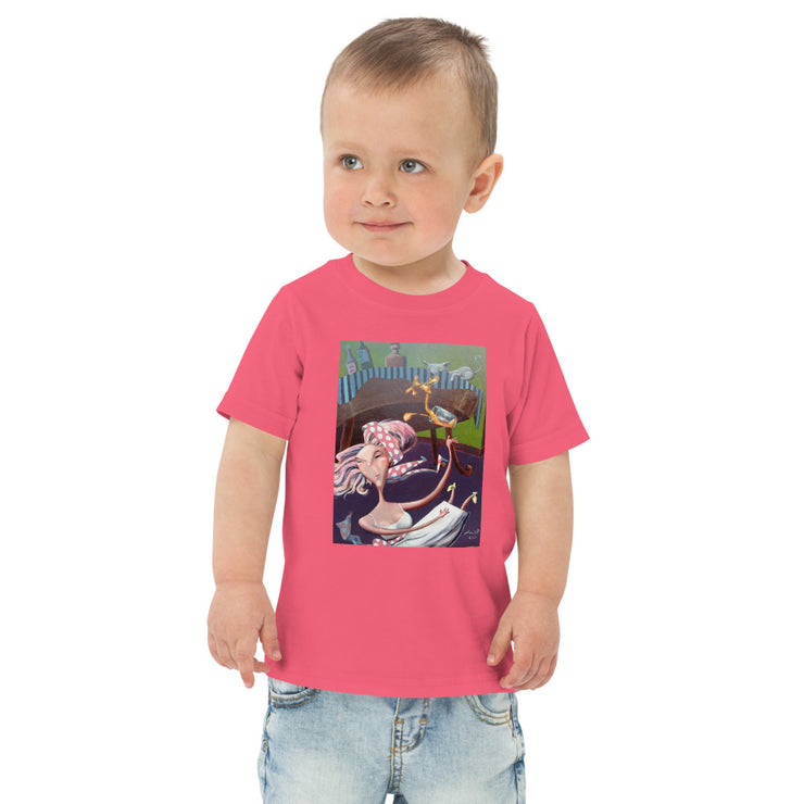 Toddler jersey Printed t-shirt