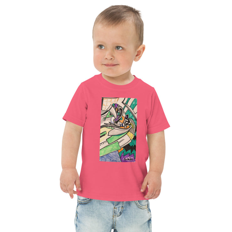 Art Printed Toddler jersey t-shirt