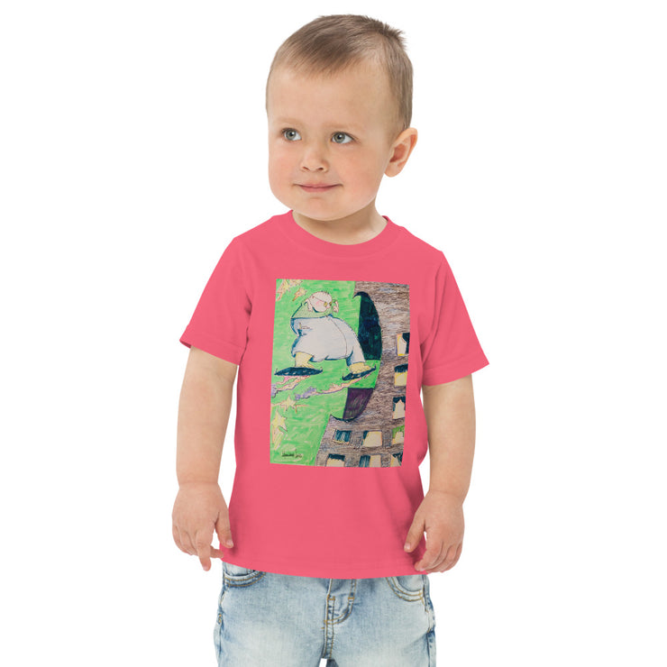 Art Printed Toddler jersey t-shirt