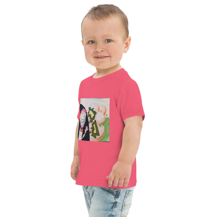 Art Printed Toddler jersey t-shirt