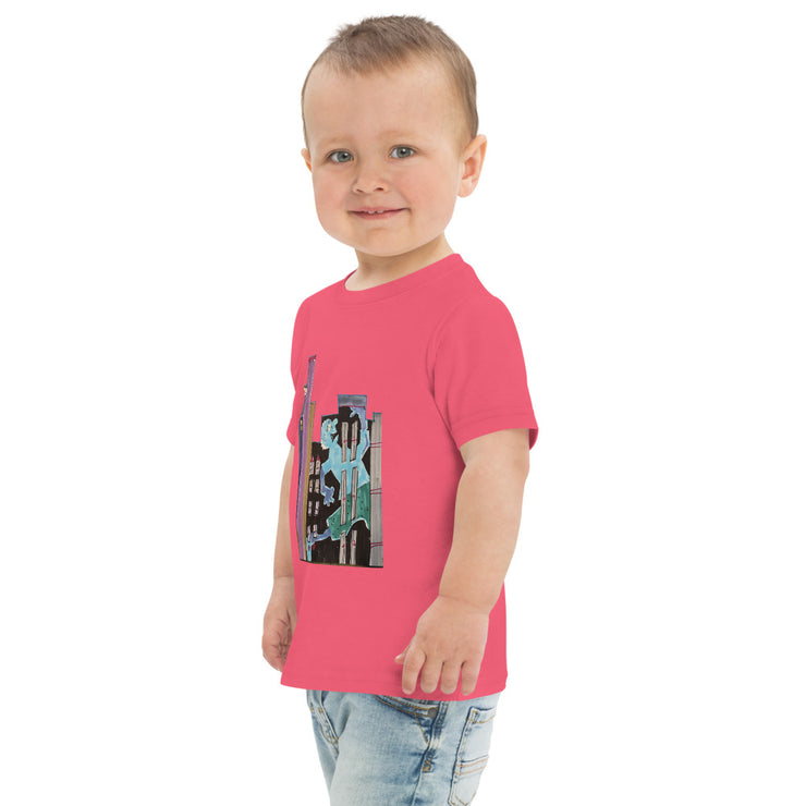 Building Art Toddler jersey t-shirt