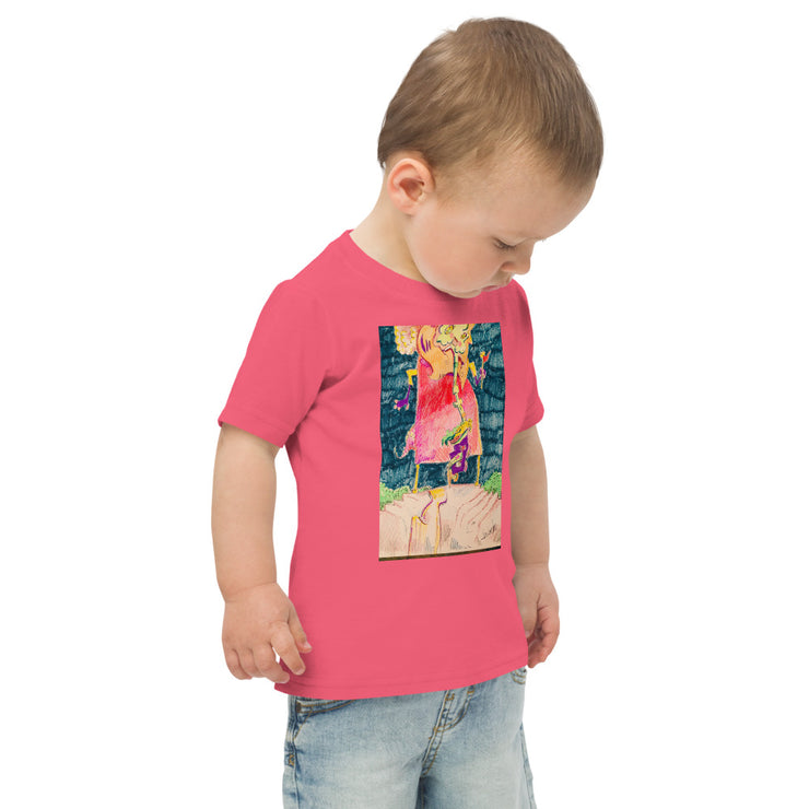 Art Printed Toddler jersey t-shirt