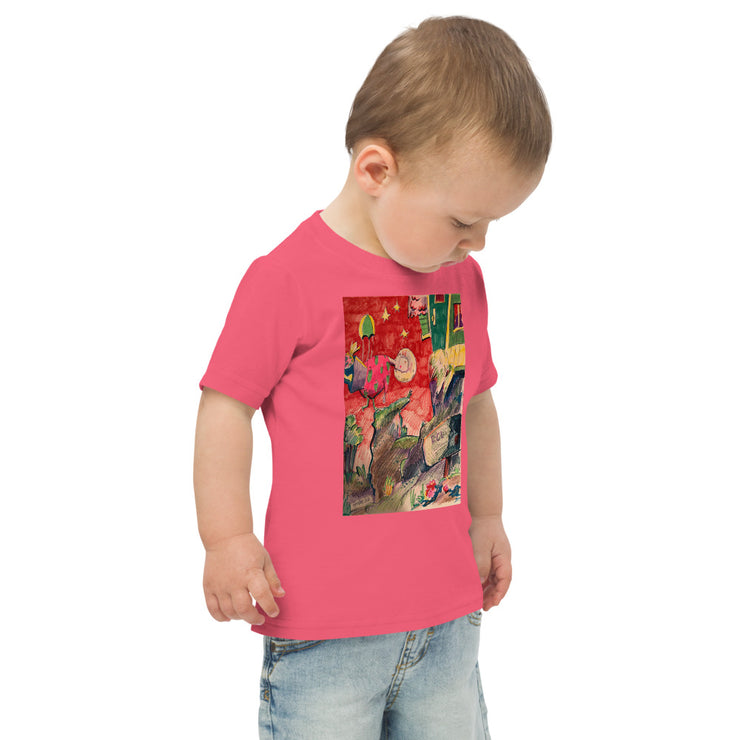 Art Printed Toddler jersey t-shirt