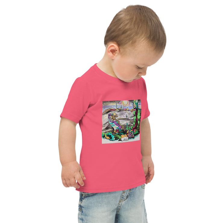 Art Printed Toddler jersey t-shirt