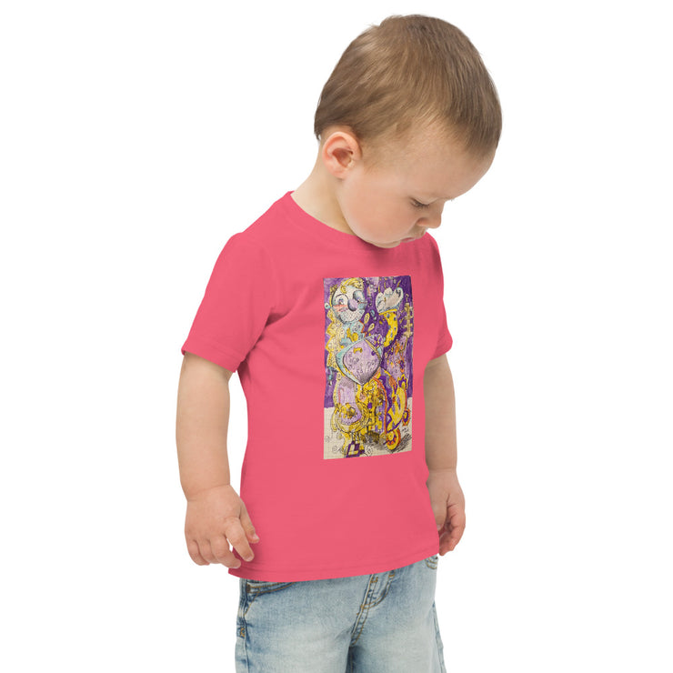 Art Printed Toddler jersey t-shirt