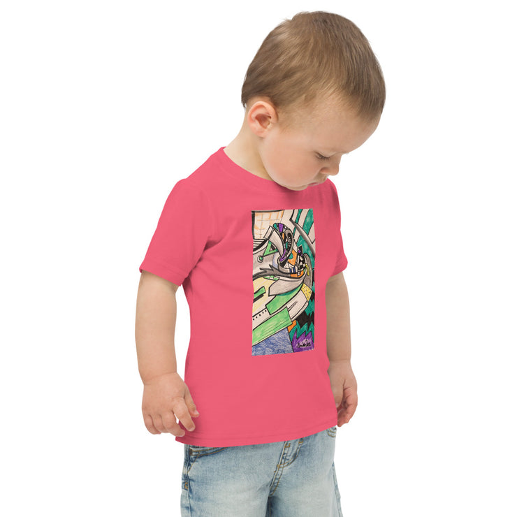 Art Printed Toddler jersey t-shirt