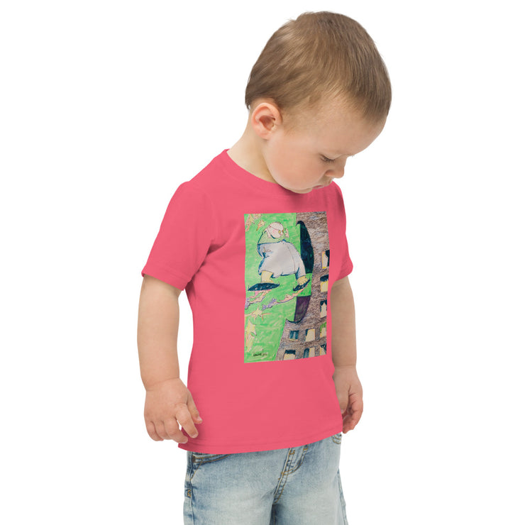 Art Printed Toddler jersey t-shirt