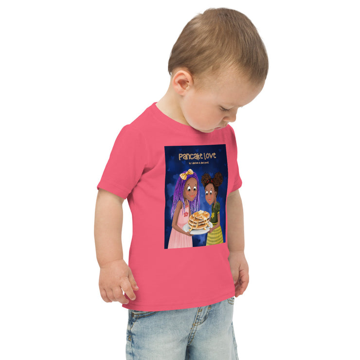 Pancakes Toddler jersey t-shirt