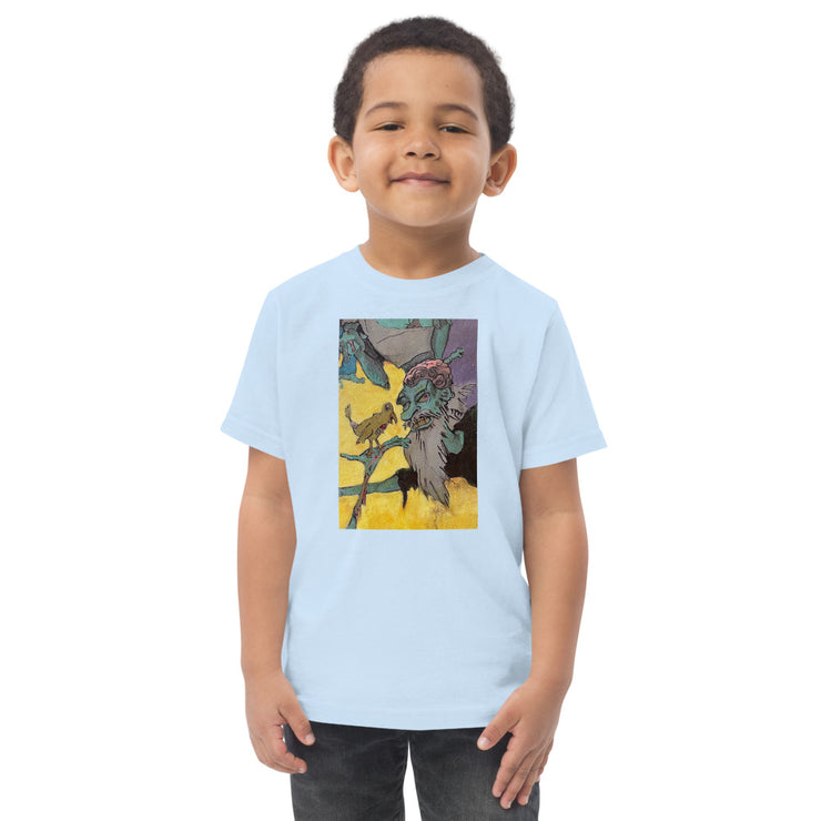 Zombie Peace-Love Toddler jersey t-shirt