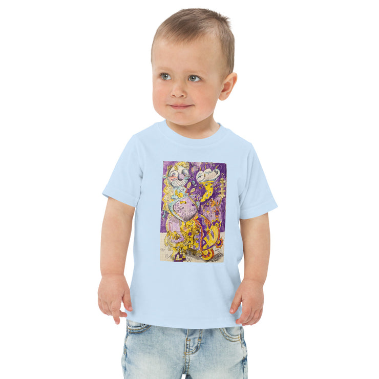 Art Printed Toddler jersey t-shirt