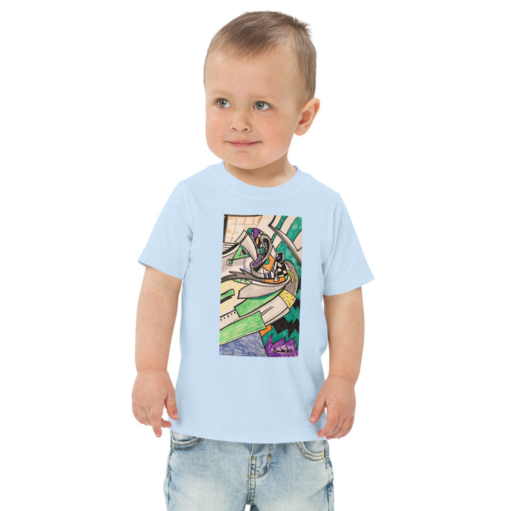 Art Printed Toddler jersey t-shirt