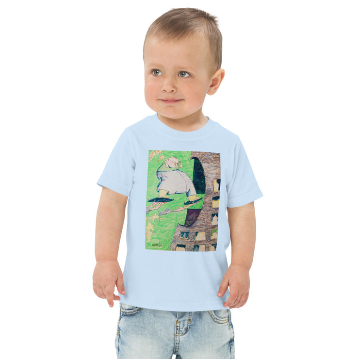 Art Printed Toddler jersey t-shirt