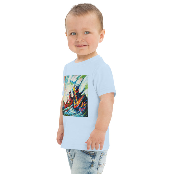 Surf Art Toddler jersey t-shirt