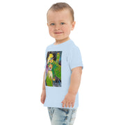 Mother Son Art Toddler jersey t-shirt