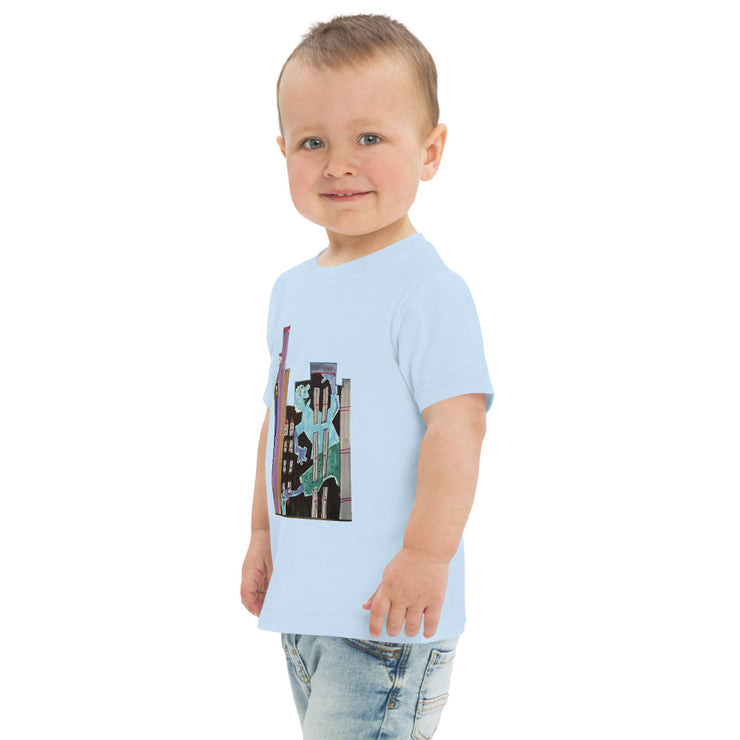 Building Art Toddler jersey t-shirt