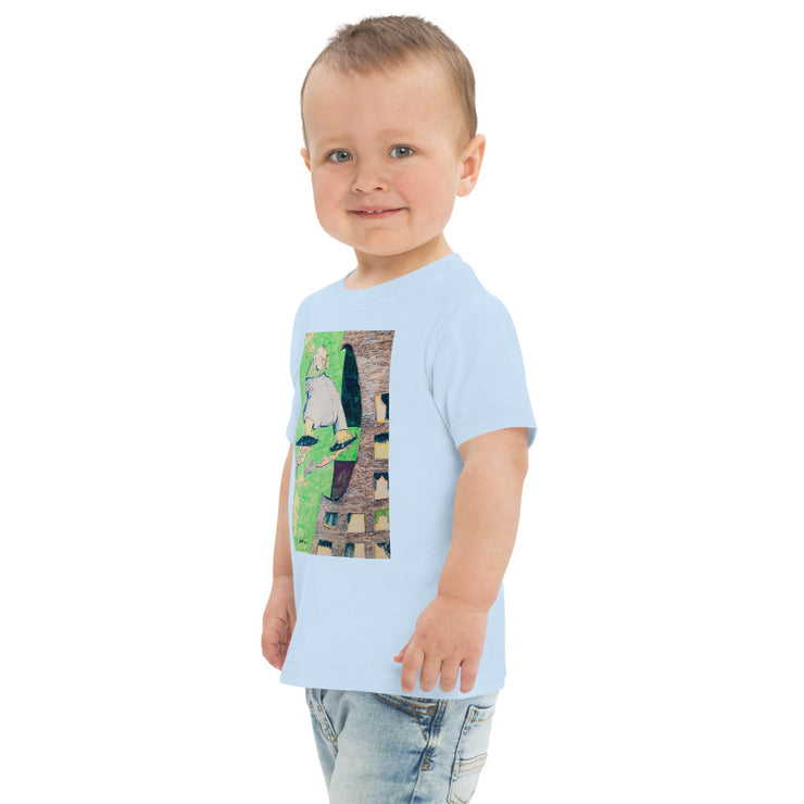 Art Printed Toddler jersey t-shirt