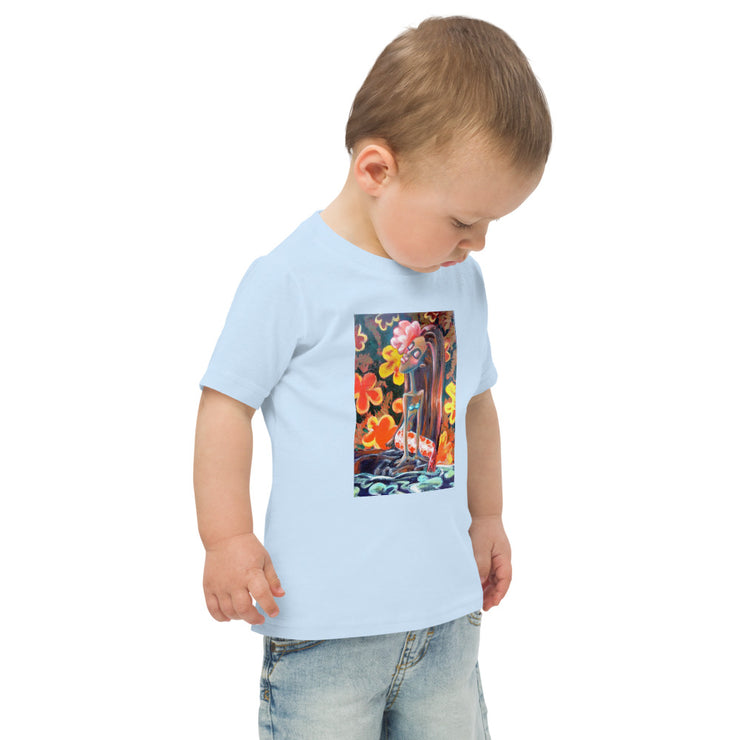 Toddler jersey Art Printed t-shirt