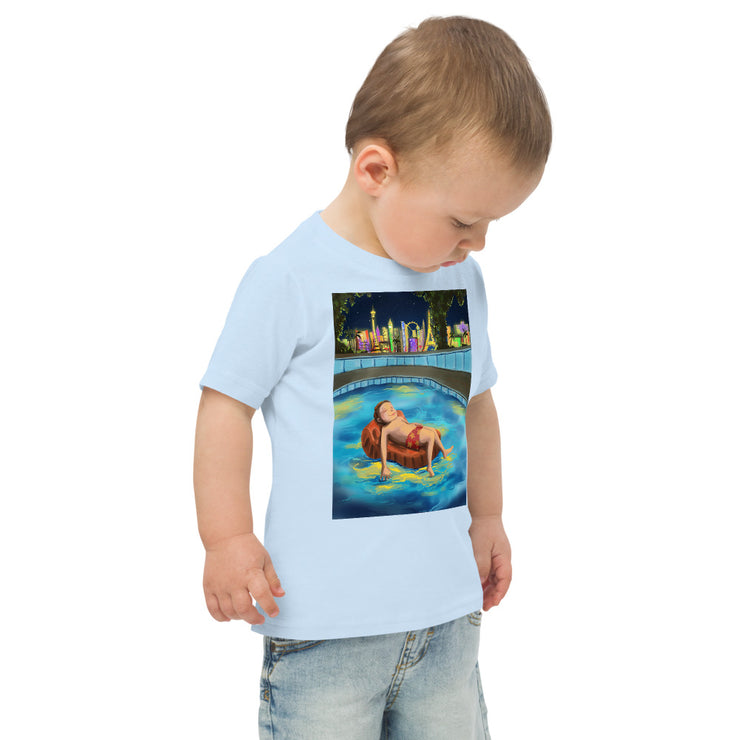 Las Vegas Baby Toddler jersey t-shirt