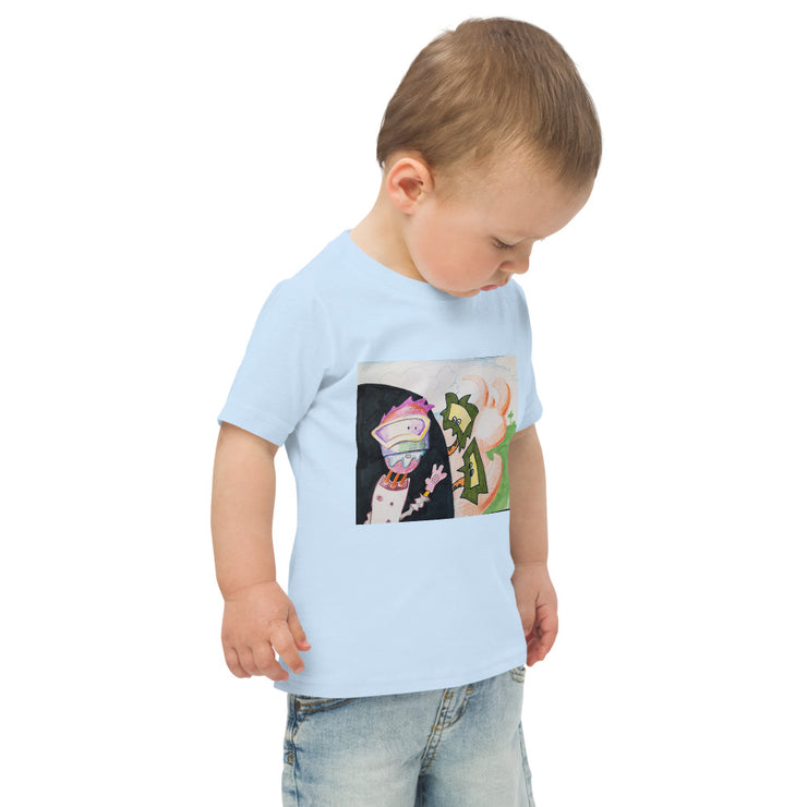 Art Printed Toddler jersey t-shirt