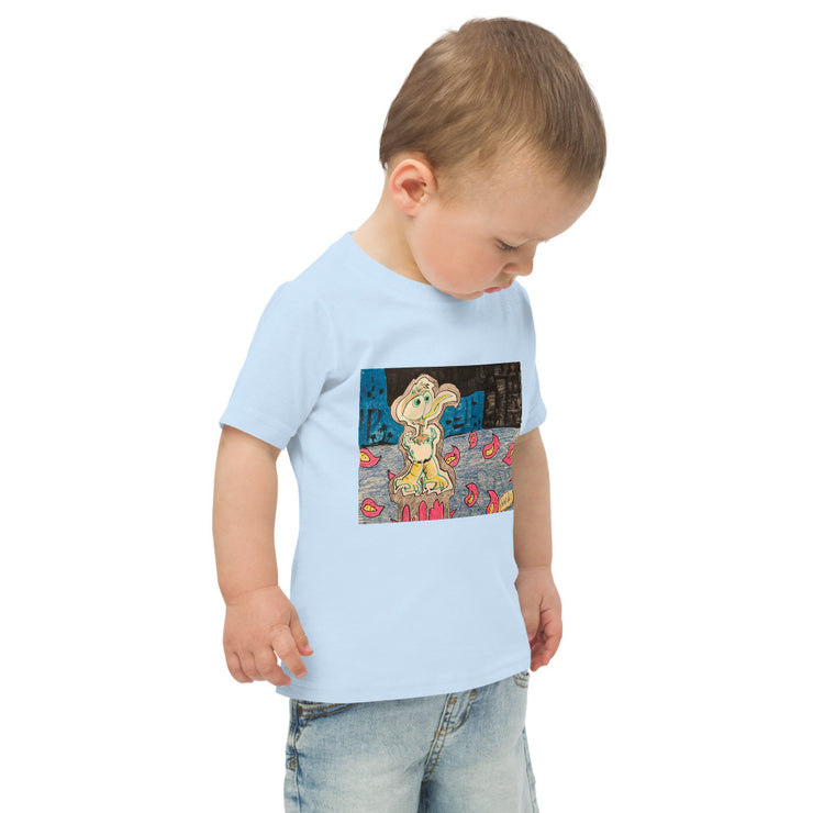 Art printed Toddler jersey t-shirt