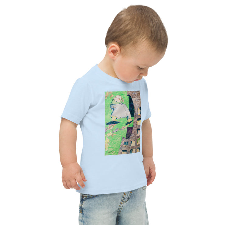 Art Printed Toddler jersey t-shirt