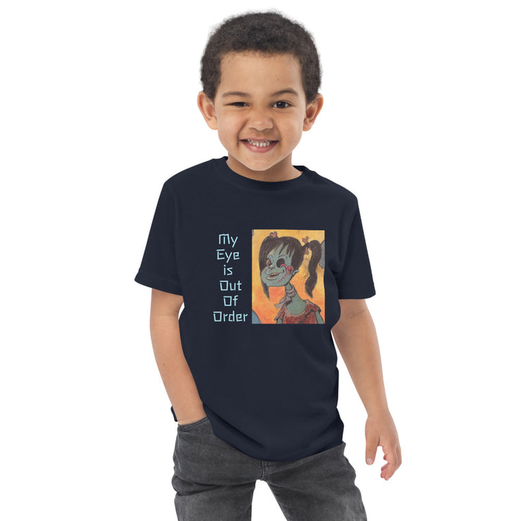 Eye Out Of Order Toddler jersey t-shirt