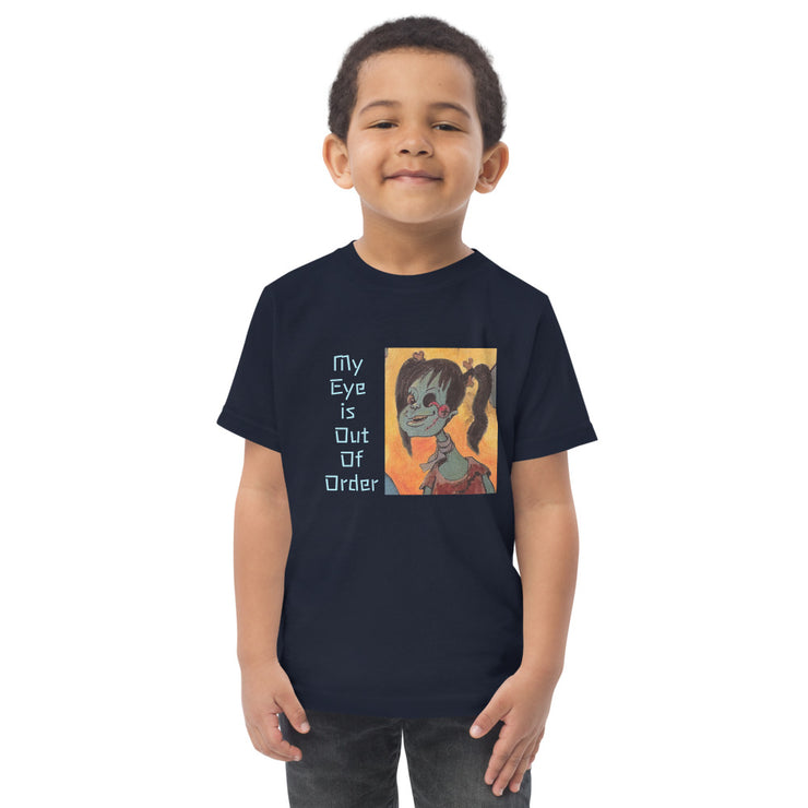 Eye Out Of Order Toddler jersey t-shirt