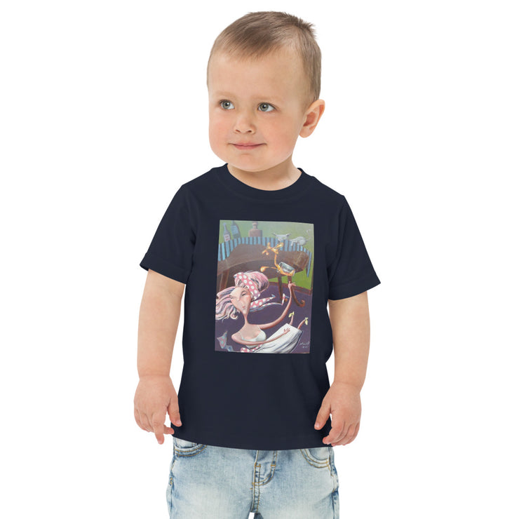 Toddler jersey Printed t-shirt