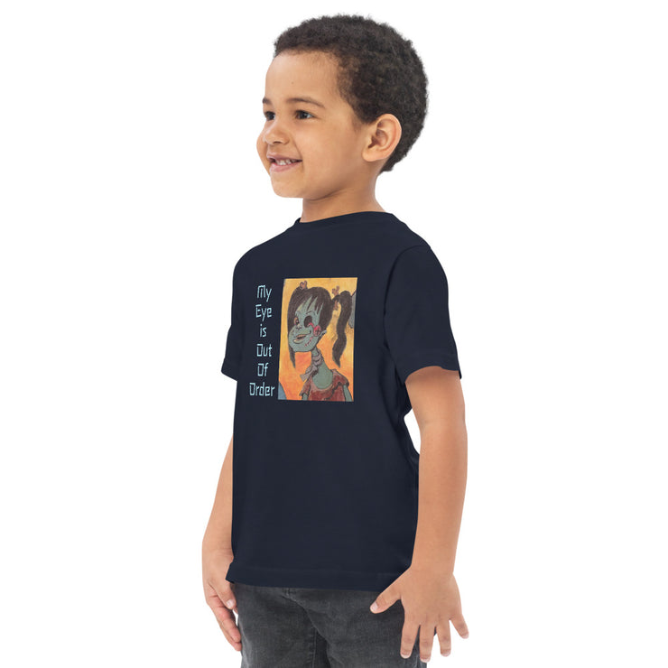 Eye Out Of Order Toddler jersey t-shirt