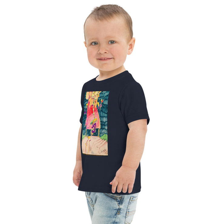 Art Printed Toddler jersey t-shirt