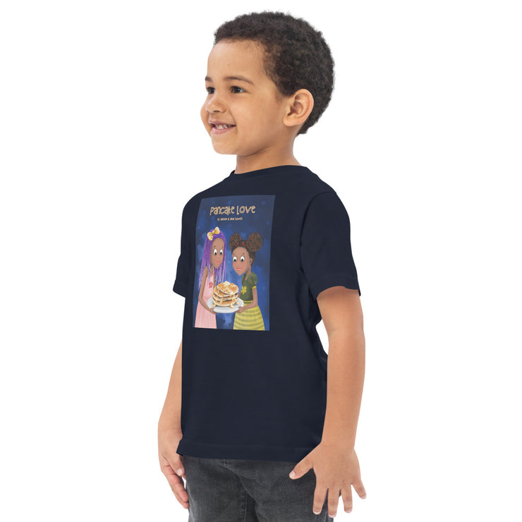 Pancake Love Toddler jersey t-shirt