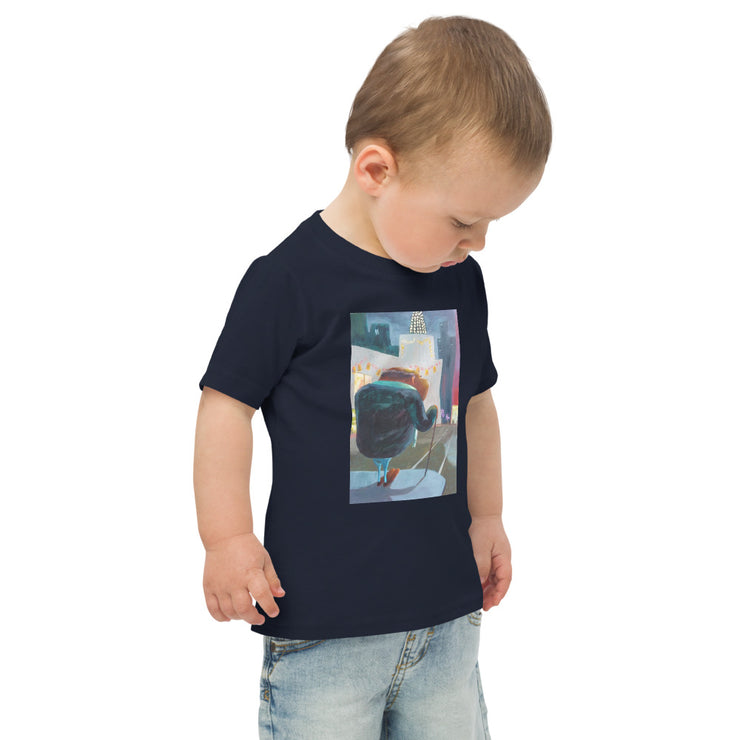 Toddler jersey Printed t-shirt