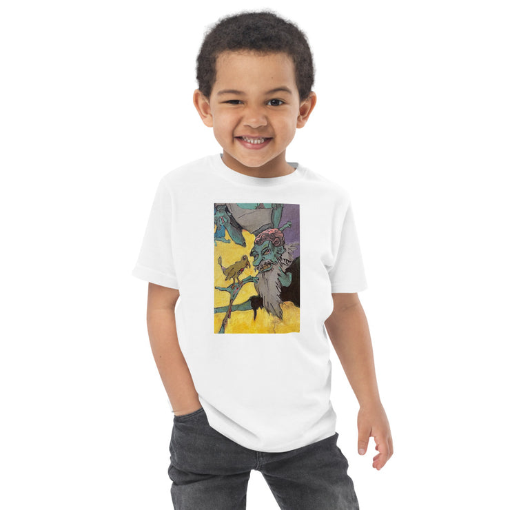 Zombie Peace-Love Toddler jersey t-shirt