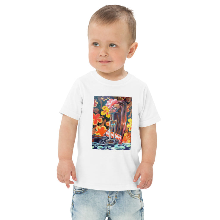 Toddler jersey Art Printed t-shirt