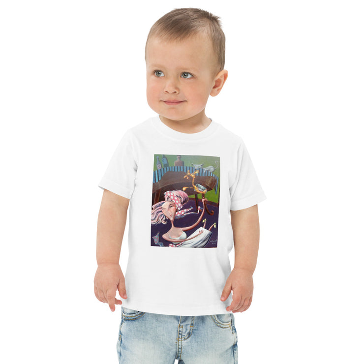 Toddler jersey Printed t-shirt