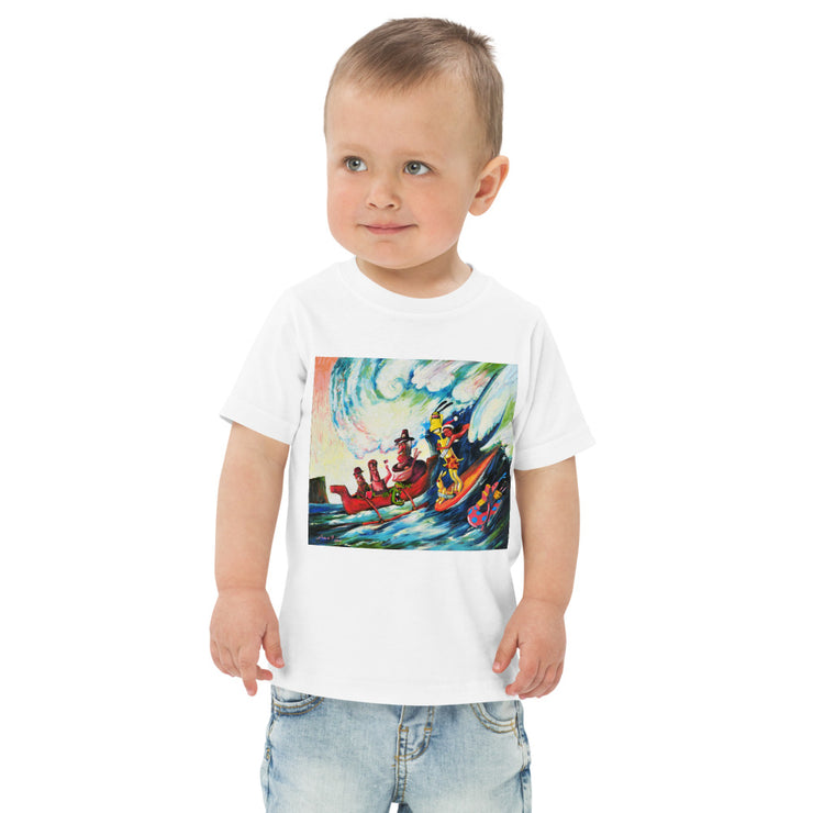 Surf Art Toddler jersey t-shirt