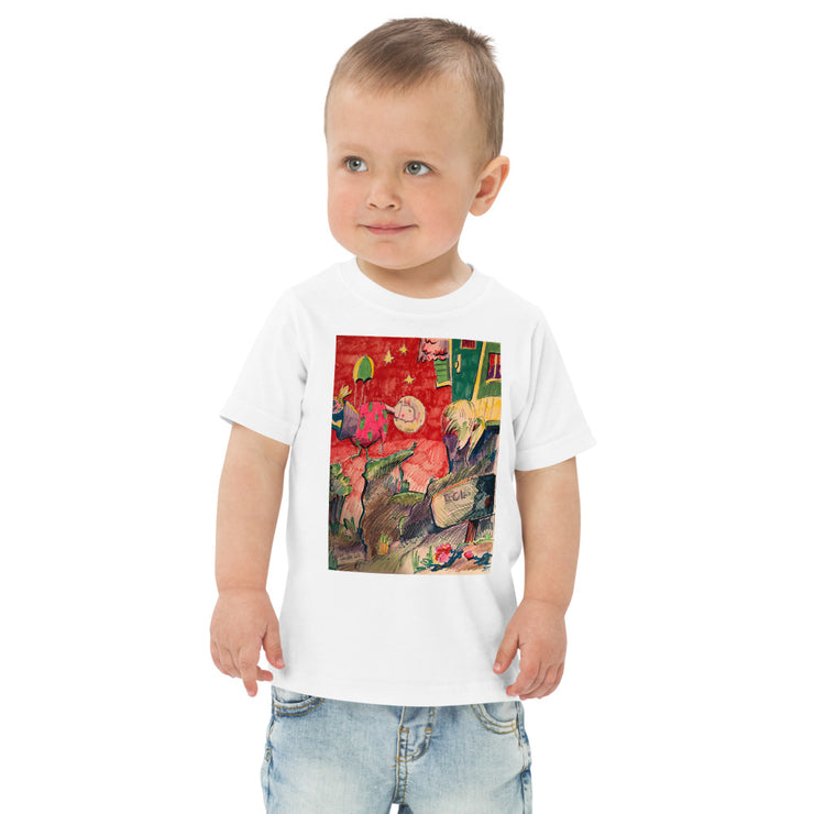 Art Printed Toddler jersey t-shirt