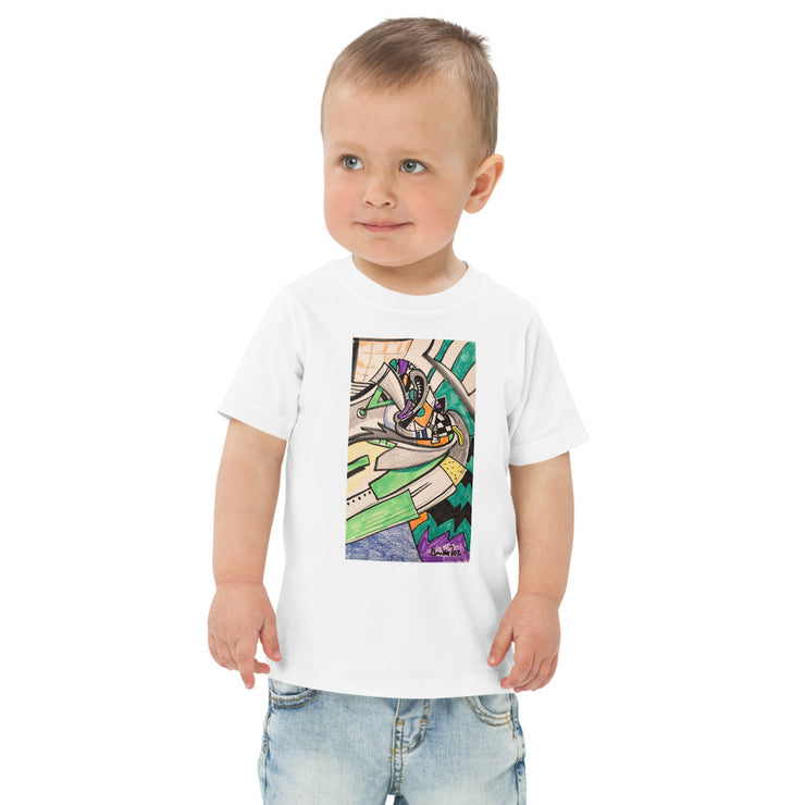 Art Printed Toddler jersey t-shirt