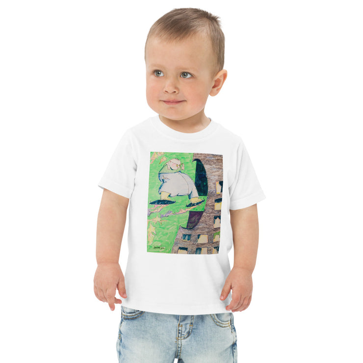 Art Printed Toddler jersey t-shirt