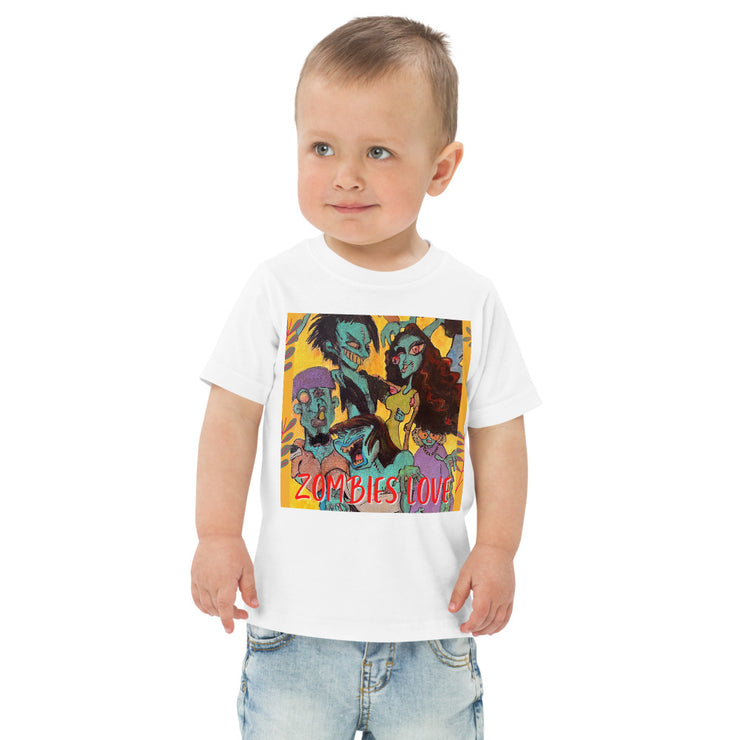 Zombies Family Toddler jersey t-shirt