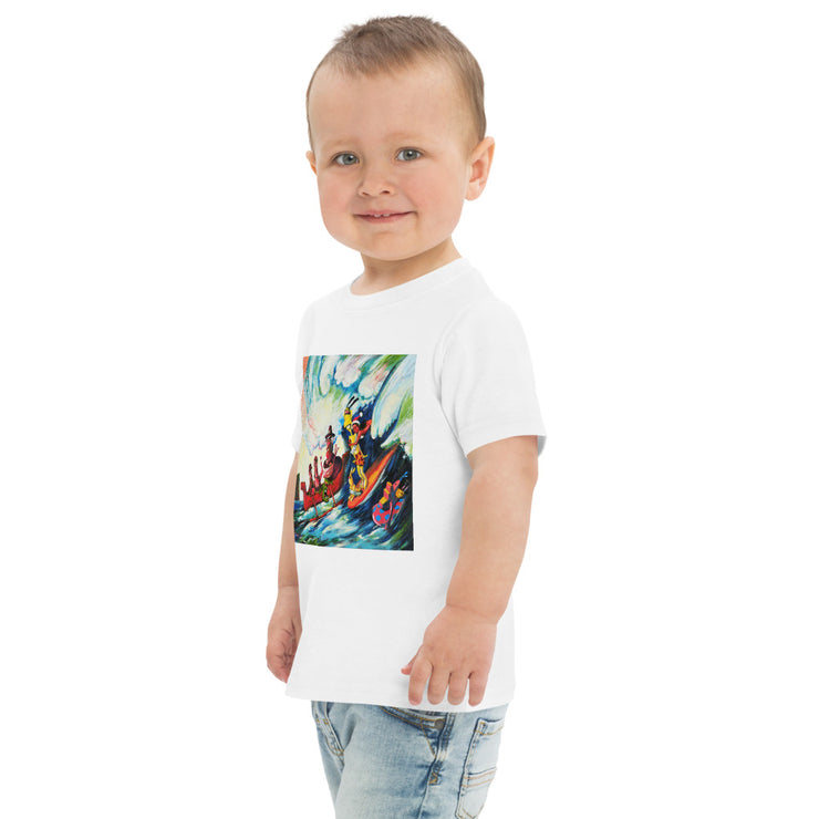 Surf Art Toddler jersey t-shirt