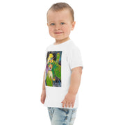 Mother Son Art Toddler jersey t-shirt