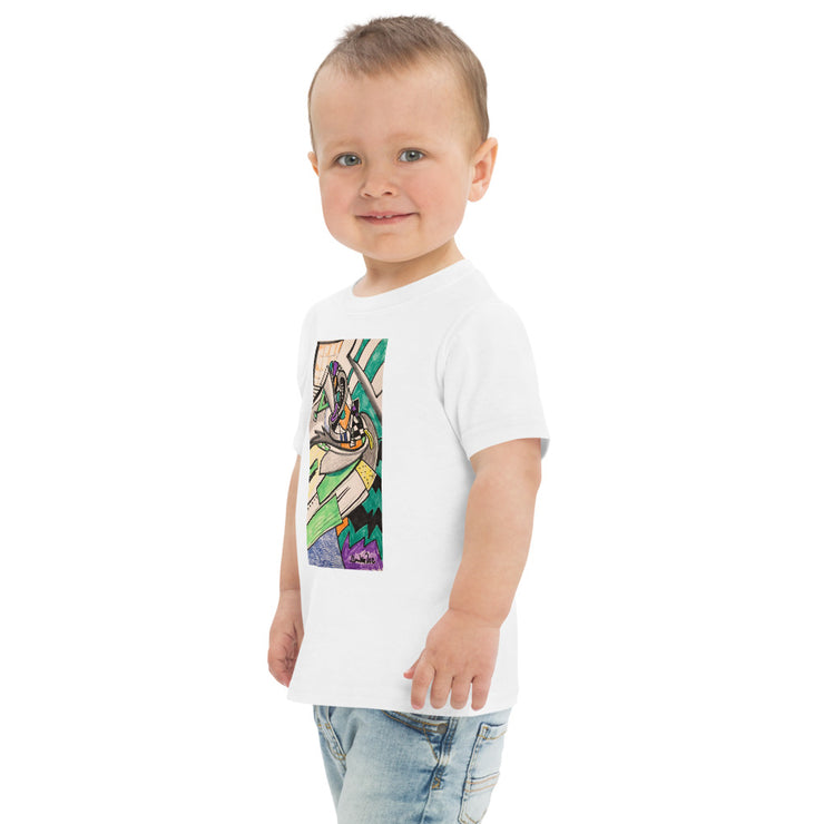 Art Printed Toddler jersey t-shirt