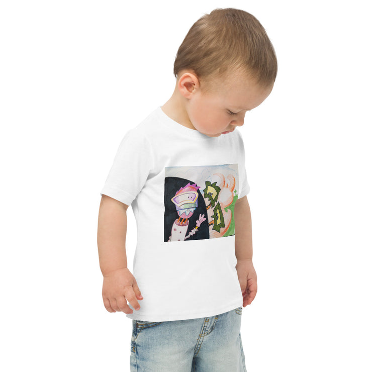 Art Printed Toddler jersey t-shirt