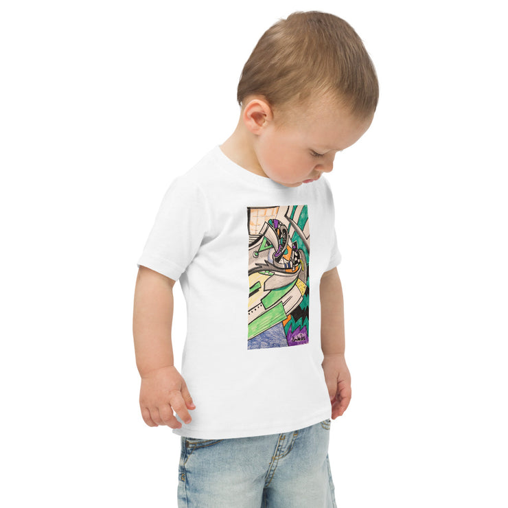 Art Printed Toddler jersey t-shirt