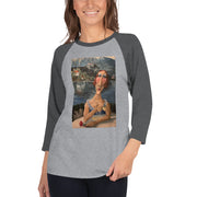 Tiffany Boswell 3/4 sleeve raglan shirt