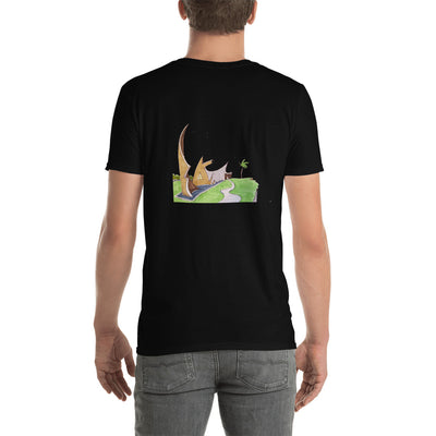 Home Art print On  T-Shirt