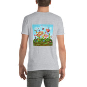 Flower Art Printed  T-Shirt